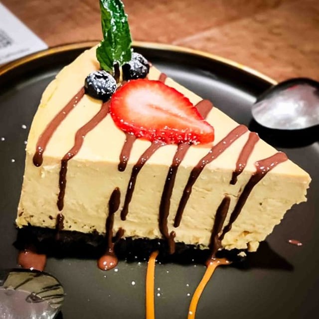 Lucuma Cheesecake.